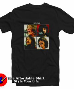The Beatles Let It Be Album Cover Vintage T-Shirt On Sale