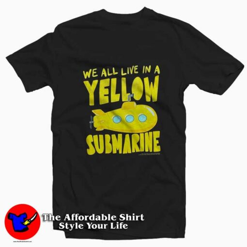 The Beatles Yellow Submarine Rock Vintage T-shirt On Sale