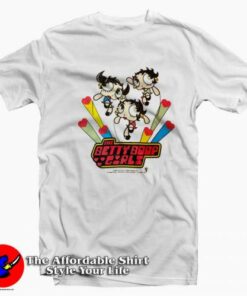 The Betty Boop Girls Powerpuff Girls Unisex T-shirt On Sale