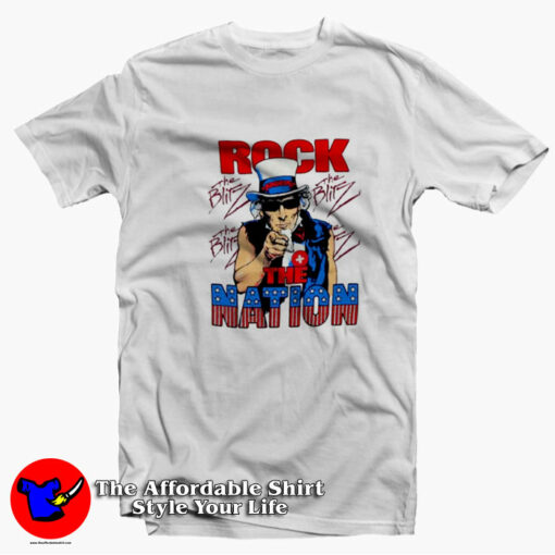 The Blitz Krokus Rock The Nation Tour T-Shirt On Sale