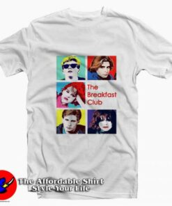 The Breakfast Club Movie Vintage Graphic T-Shirt On Sale