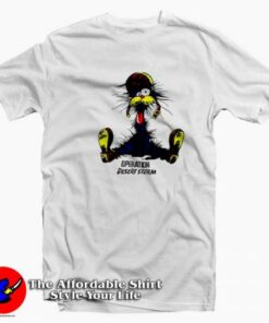 The Cat Operation Desert Storm Cartoon T shirt On Sale 2
