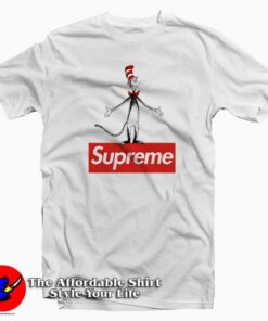 The Cat in the Hat Supreme Red Box Tee Shirt 1