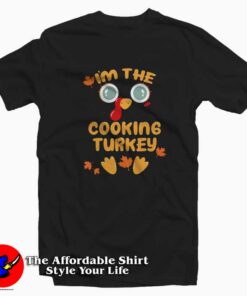 The Cooking Turkey Face Thanksgiving Family T-shirt On Sale