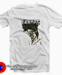 The Cramps Bad Music for Bad People Unisex T-shirt On Sale The Cramps Bad Music for Bad People Unisex T-shirt On Sale