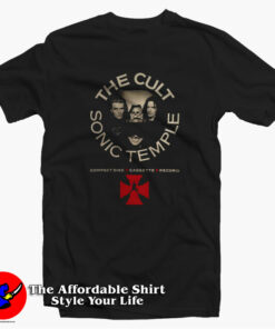 The Cult Band Sonic Temple Poster Unisex T-Shirt On Sale