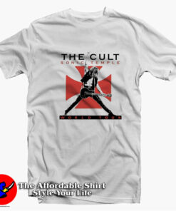 The Cult Sonic Temple Word Tour Vintage T Shirt On Sale 1