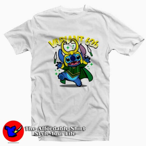 The Cutest Lilo & Stitch Loki Parody Unisex T-shirt On Sale