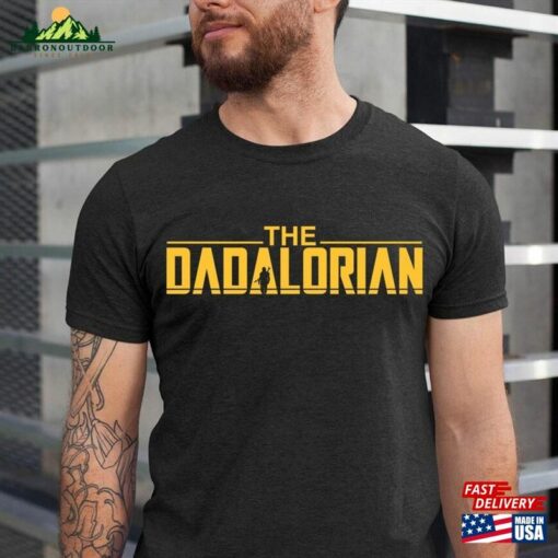 The Dadalorian Shirt This Is Way Vintage Fathers Day Tee T-Shirt Unisex