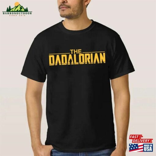 The Dadalorian Shirt This Is Way Vintage Fathers Day Tee T-Shirt Unisex