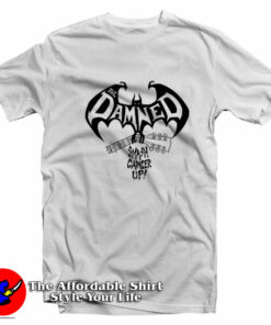 The Damned Smash Cancer Up Unisex T-Shirt On Sale The Damned Smash Cancer Up Unisex T-Shirt On Sale