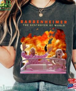 The Destroy Of World Barbenheimer Shirt Cillian Murphy Margot Robbie Unisex Sweatshirt 2 The Destroy Of World Barbenheimer Shirt Cillian Murphy Margot Robbie Unisex Sweatshirt 3