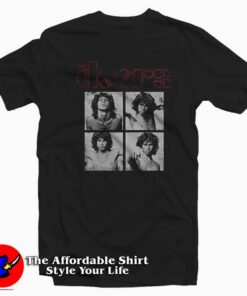 The Doors Jim Morrison Boxes Band Official T-shirt On Sale The Doors Jim Morrison Boxes Band Official T-shirt On Sale