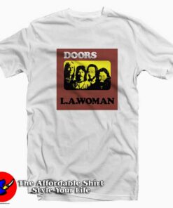 The Doors La Woman Album Vintage Unisex T shirt On Sale 1