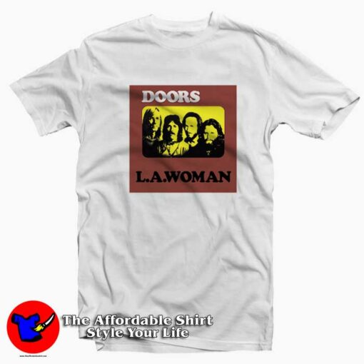 The Doors La Woman Album Vintage Unisex T-shirt On Sale