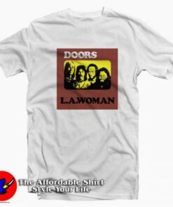 The Doors La Woman Album Vintage Unisex T shirt On Sale 2