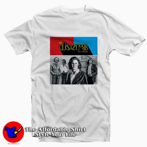 The Doors The Singles Album Cover Unisex T-shirt On Sale