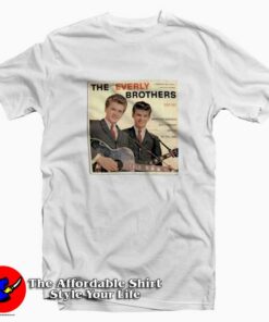 The Everly Brothers 1958 Rockabilly Unisex T shirt On Sale 1