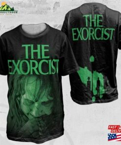 The Exorcist Poster Costume Scary Movies T-Shirt Horror Movie Tee Hoodie
