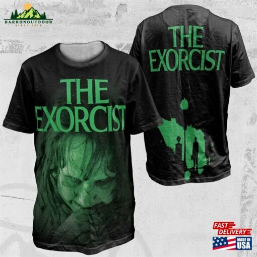 The Exorcist Poster Costume Scary Movies T-Shirt Horror Movie Tee Hoodie