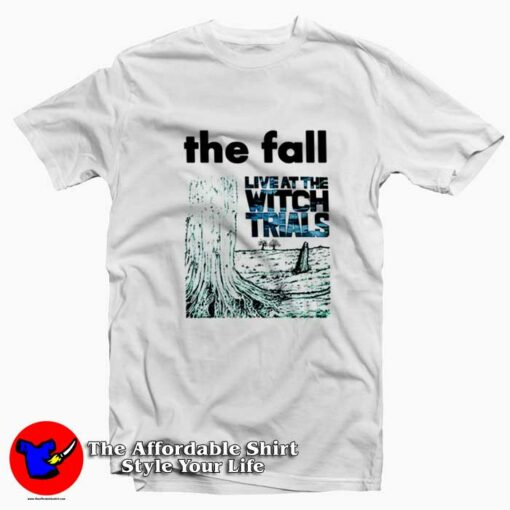 The Fall Live At The Witch Trials Rock Band Graphic T-Shirt On Sale