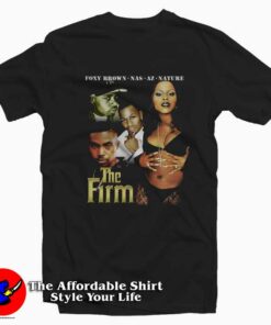 The Firm Nas Foxy Brown Nature Firm Biz Illmatic T-Shirt On Sale The Firm Nas Foxy Brown Nature Firm Biz Illmatic T-Shirt On Sale