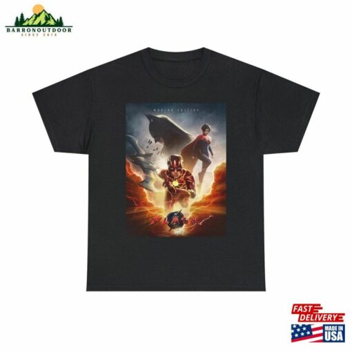 The Flash Movie Poster T-Shirt Classic Unisex