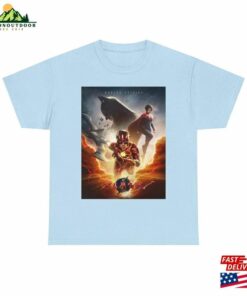The Flash Movie Poster T-Shirt Classic Unisex 2 The Flash Movie Poster T Shirt Classic Unisex 3