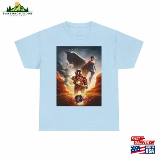 The Flash Movie Poster T-Shirt Classic Unisex