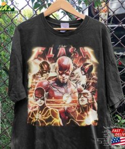 The Flash Movie Shirt 90S Y2k Vintage Retro Bootleg Sweatshirt Classic
