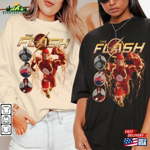 The Flash Movie Shirt K2 Past Present Future 2023 Sweatshirt Hoodie