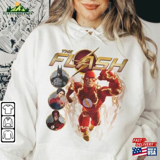 The Flash Movie Shirt K2 Past Present Future 2023 Sweatshirt Hoodie