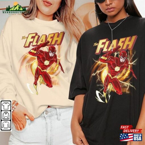 The Flash Movie Shirt K4 Past Present Future 2023 Sweatshirt T-Shirt Unisex