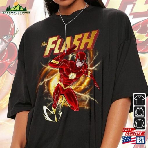 The Flash Movie Shirt K4 Past Present Future 2023 Sweatshirt T-Shirt Unisex