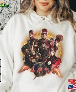 The Flash Movie Shirt K6 Past Present Future 2023 Sweatshirt Hoodie Classic 3 The Flash Movie Shirt K6 Past Present Future 2023 Sweatshirt Hoodie Classic 4