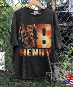 The Flash Tittle Personalized Custom Movie Shirt K1 Sweatshirt Unisex T-Shirt