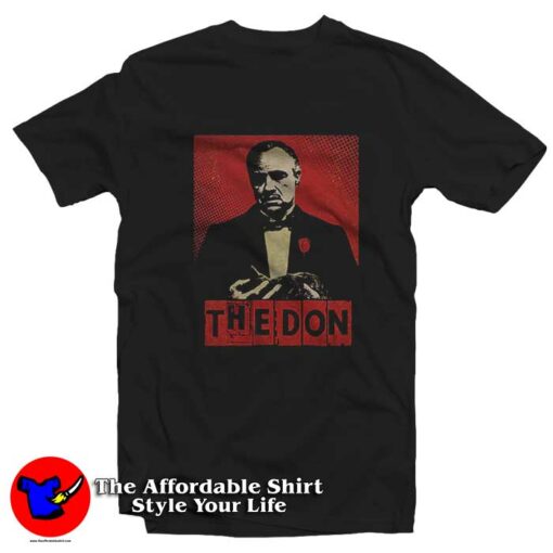 The Godfather The Don Graphic T-shirt On Sale