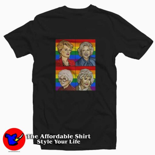 The Golden Friend Girls LGBT Pride T-Shirt On Sale