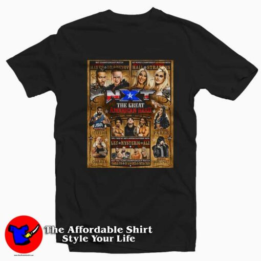 The Great American Bash NXTGAB Graphic T-Shirt On Sale