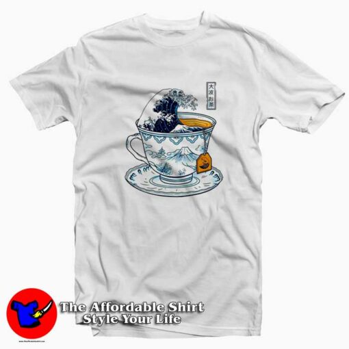 The Great Wave of Kanagawa Graphic T-Shirt On Sale