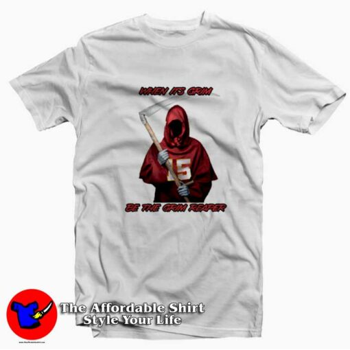 The Grim Reaper Kansas City Patrick Mahomes T-shirt On Sale