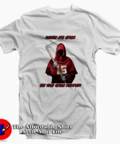 The Grim Reaper Kansas City Patrick Mahomes T shirt On Sale 2