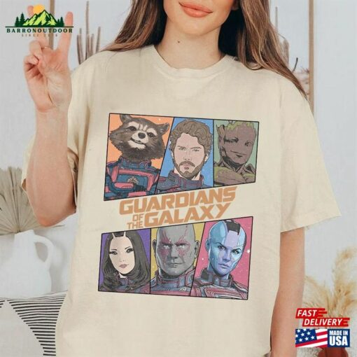 The Guardians Of Galaxy Vol 3 Shirt Marvel Movies 2023 Shirts Disney Group Sweatshirt Unisex