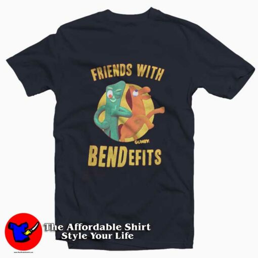 The Gumby Friends with Bendefits T-shirt On Sale