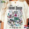 The Haunted Mansion Map Comfort Color Shirt Halloween Tee Classic Sweatshirt