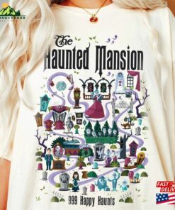 The Haunted Mansion Map Comfort Color Shirt Halloween Tee Classic Sweatshirt The Haunted Mansion Map Comfort Color Shirt Halloween Tee Classic Sweatshirt
