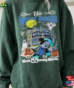 The Haunted Mansion Shirt Halloween Mickey And Friends Tshirt Hoodie Sweatshirt Horror Movie Classic T-Shirt