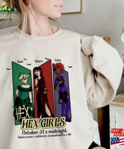The Hex Girls Rock Band Music T-Shirt Shirt 2023 Tour Classic Unisex