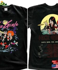 The Hex Girls Rock Band Music T-Shirt Shirt 2023 Tour Unisex