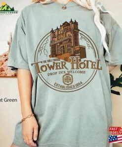 The Hollywood Tower Hotel Shirt Of Terror Disney Comfort Colors T-Shirt Classic The Hollywood Tower Hotel Shirt Of Terror Disney Comfort Colors T-Shirt Classic